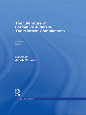cover image of The Literature of Formative Judaism